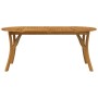 Gartentisch aus massivem Akazienholz, 200 x 90 x 75 cm von vidaXL, Gartentische - Ref: Foro24-363307, Preis: 243,40 €, Rabatt: %