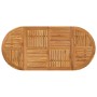 Gartentisch aus massivem Akazienholz, 200 x 90 x 75 cm von vidaXL, Gartentische - Ref: Foro24-363307, Preis: 243,40 €, Rabatt: %