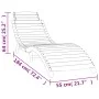 Liege mit Tisch aus massivem weißem Akazienholz von vidaXL, Liegen - Ref: Foro24-363282, Preis: 188,57 €, Rabatt: %