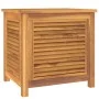 Garden storage box with solid teak bag 60x50x58 cm by vidaXL, Outdoor storage boxes - Ref: Foro24-363269, Price: 182,40 €, Di...