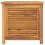 Garden storage box with solid teak bag 60x50x58 cm by vidaXL, Outdoor storage boxes - Ref: Foro24-363269, Price: 182,40 €, Di...