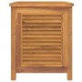 Garten-Aufbewahrungsbox mit massiver Teakholztasche 60x50x58 cm von vidaXL, Aufbewahrungsboxen für den Außenbereich - Ref: Fo...
