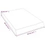 Wandregal aus unbehandeltem massivem Eichenholz, 40 x 60 x (2–6) cm von vidaXL, Regale und Regale - Ref: Foro24-363517, Preis...