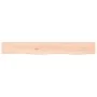 Solid untreated oak wood wall shelf 80x10x4 cm by vidaXL, Shelves and shelves - Ref: Foro24-363537, Price: 21,76 €, Discount: %