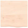 Estante de pared madera maciza roble sin tratar 60x60x(2-6) cm de vidaXL, Estantes y estanterías - Ref: Foro24-363535, Precio...