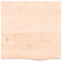 Solid untreated oak wood wall shelf 60x60x(2-6) cm by vidaXL, Shelves and shelves - Ref: Foro24-363535, Price: 62,35 €, Disco...