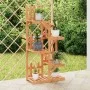 Blumenständer aus massivem Tannenholz 60x25x130 cm von vidaXL, Topfständer - Ref: Foro24-362874, Preis: 31,22 €, Rabatt: %