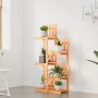 Blumenständer aus massivem Tannenholz 60x25x130 cm von vidaXL, Topfständer - Ref: Foro24-362874, Preis: 31,48 €, Rabatt: %