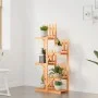 Solid spruce wood flower stand 60x25x130 cm by vidaXL, Pot stands - Ref: Foro24-362874, Price: 31,16 €, Discount: %