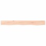Estante de pared madera maciza de roble sin tratar 100x10x4 cm de vidaXL, Estantes y estanterías - Ref: Foro24-363555, Precio...