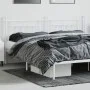Kopfteil aus weißem Metall, 193 cm von vidaXL, Kopf- und Fußteile - Ref: Foro24-353623, Preis: 40,27 €, Rabatt: %