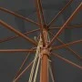 Anthracite gray wooden pole garden umbrella 300x300x273 cm by vidaXL, Umbrellas - Ref: Foro24-363193, Price: 81,40 €, Discoun...