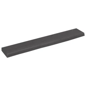 Estante de pared madera roble tratada marrón oscuro 60x10x2 cm by vidaXL, Shelves and shelves - Ref: Foro24-363758, Price: 18...