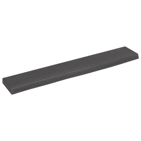 Estante de pared madera roble tratada marrón oscuro 60x10x2 cm by vidaXL, Shelves and shelves - Ref: Foro24-363758, Price: 18...