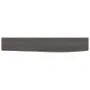 Estante de pared madera roble tratada marrón oscuro 60x10x2 cm by vidaXL, Shelves and shelves - Ref: Foro24-363758, Price: 18...