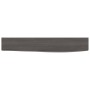 Wandregal aus dunkelbraun behandeltem Eichenholz 60x10x2 cm. von vidaXL, Regale und Regale - Ref: Foro24-363758, Preis: 18,65...