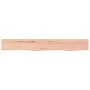 Estante de pared madera de roble tratada marrón claro 80x10x4cm de vidaXL, Estantes y estanterías - Ref: Foro24-363657, Preci...
