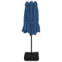 Light blue double umbrella 449x245 cm by vidaXL, Umbrellas - Ref: Foro24-362952, Price: 179,85 €, Discount: %