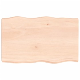 Solid wood table top natural edge 80x50x(2-6) cm by vidaXL, Table tops - Ref: Foro24-363877, Price: 64,03 €, Discount: %