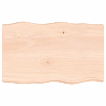 Solid wood table top natural edge 80x50x(2-6) cm by vidaXL, Table tops - Ref: Foro24-363877, Price: 64,03 €, Discount: %