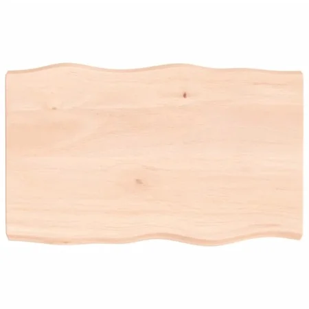 Solid wood table top natural edge 80x50x(2-6) cm by vidaXL, Table tops - Ref: Foro24-363877, Price: 58,52 €, Discount: %