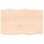 Solid wood table top natural edge 80x50x(2-6) cm by vidaXL, Table tops - Ref: Foro24-363877, Price: 58,52 €, Discount: %