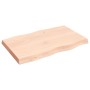 Solid wood table top natural edge 80x50x(2-6) cm by vidaXL, Table tops - Ref: Foro24-363877, Price: 64,03 €, Discount: %