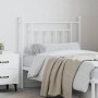 Cabecero de metal blanco 80 cm de vidaXL, Cabeceros y pies de cama - Ref: Foro24-353613, Precio: 29,43 €, Descuento: %