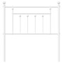 Kopfteil aus weißem Metall, 80 cm von vidaXL, Kopf- und Fußteile - Ref: Foro24-353613, Preis: 29,43 €, Rabatt: %