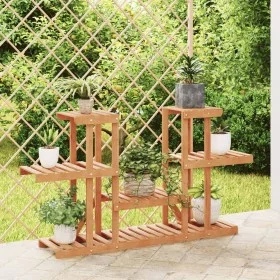 Blumenständer aus massivem Tannenholz, 110 x 25 x 73 cm von vidaXL, Topfständer - Ref: Foro24-362854, Preis: 57,03 €, Rabatt: %
