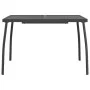 Anthracite gray steel mesh garden table 110x80x72 cm by vidaXL, Garden tables - Ref: Foro24-362733, Price: 100,97 €, Discount: %