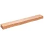 Estante de pared madera de roble tratada marrón claro 80x10x6cm de vidaXL, Estantes y estanterías - Ref: Foro24-363658, Preci...