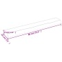 Wandregal aus hellbraun behandeltem Eichenholz, 80 x 10 x 6 cm von vidaXL, Regale und Regale - Ref: Foro24-363658, Preis: 32,...