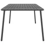 Anthrazitgrauer Gartentisch aus Stahl 200x100x71 cm von vidaXL, Gartentische - Ref: Foro24-362741, Preis: 231,94 €, Rabatt: %