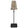Weiß-grau-taupefarbener Doppelschirm 316x240 cm von vidaXL, Sonnenschirme - Ref: Foro24-362964, Preis: 138,39 €, Rabatt: %