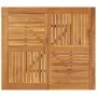 Solid acacia wood garden table 85x85x75 cm by vidaXL, Garden tables - Ref: Foro24-363304, Price: 153,37 €, Discount: %