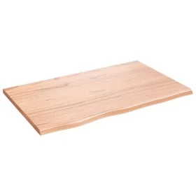 Light brown treated oak wood wall shelf 80x50x2cm by vidaXL, Shelves and shelves - Ref: Foro24-363668, Price: 66,55 €, Discou...