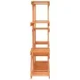 Soporte para flores de madera maciza abeto 110x25x110,5 cm de vidaXL, Soportes para macetas - Ref: Foro24-362858, Precio: 68,...