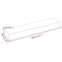 Estante de pared madera de roble tratada marrón claro 40x10x4cm