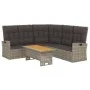 Gartenmöbel-Set 2-teilig mit grauen synthetischen Rattankissen von vidaXL, Gartensets - Ref: Foro24-362176, Preis: 496,41 €, ...