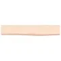 Untreated solid oak wood wall shelf 60x10x4 cm by vidaXL, Shelves and shelves - Ref: Foro24-363519, Price: 22,68 €, Discount: %