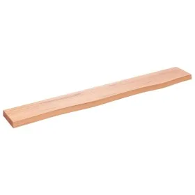 Light brown treated oak wood wall shelf 80x10x2cm by vidaXL, Shelves and shelves - Ref: Foro24-363656, Price: 22,37 €, Discou...