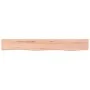 Light brown treated oak wood wall shelf 80x10x2cm by vidaXL, Shelves and shelves - Ref: Foro24-363656, Price: 22,37 €, Discou...