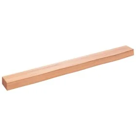 Light brown treated oak wood wall shelf 100x10x6 cm by vidaXL, Shelves and shelves - Ref: Foro24-363676, Price: 34,93 €, Disc...