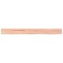 Light brown treated oak wood wall shelf 100x10x6 cm by vidaXL, Shelves and shelves - Ref: Foro24-363676, Price: 35,44 €, Disc...