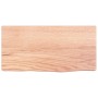 Light brown treated oak wood wall shelf 40x20x6cm by vidaXL, Shelves and shelves - Ref: Foro24-363625, Price: 41,19 €, Discou...