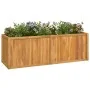 Blumenbeet aus massivem Teakholz 150x50x50 cm von vidaXL, Töpfe und Pflanzgefäße - Ref: Foro24-362663, Preis: 205,03 €, Rabat...