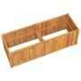 Blumenbeet aus massivem Teakholz 150x50x50 cm von vidaXL, Töpfe und Pflanzgefäße - Ref: Foro24-362663, Preis: 205,03 €, Rabat...