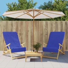 Strandtücher 2 Stk. klein blau Stoff 400 g/m² 60x135 cm von vidaXL, Strandtücher - Ref: Foro24-362677, Preis: 21,26 €, Rabatt: %