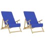 Toallas de playa 2 uds tela azul klein 400 g/m² 60x135 cm de vidaXL, Toallas de playa - Ref: Foro24-362677, Precio: 19,25 €, ...